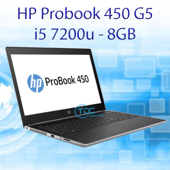 Laptop HP Probook 450 G5 core i5 7200u | Ram 8GB | SSD 128GB | Intel HD  Graphics 620 | Màn  inch FHD