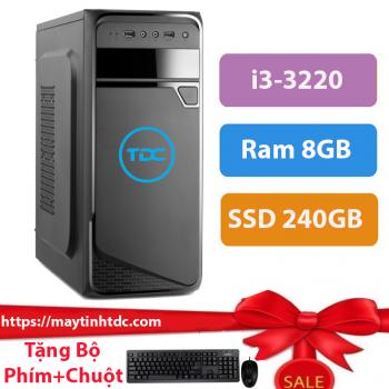 PC Văn Phòng GT04 | H61 | Core i3 3220 | Ram 8GB | SSD 240GB
