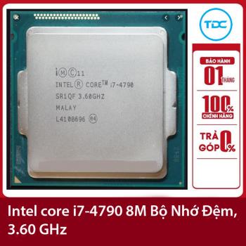 Bộ vi xử lý Intel CPU Core i7-4790 3.60GHz ,84w 4 lõi 8 luồng, 8MB Cache Socket Intel LGA 1150