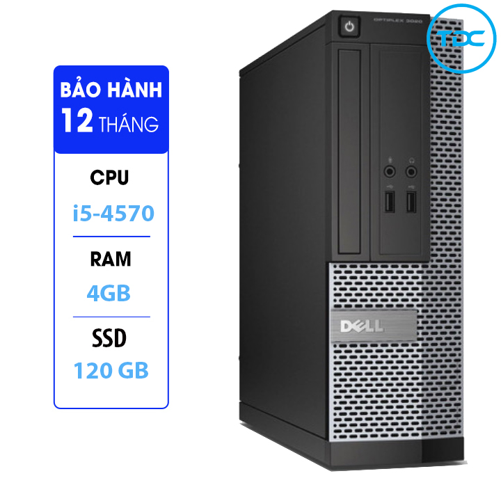 DELL Optiplex 3020 SFF Core i5 4570 | Ram 4GB | SSD 120GB